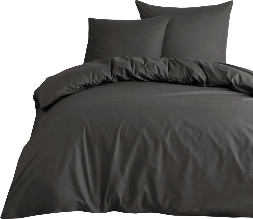 Bettwäsche 200x200 + 80x80 cm 100% Baumwolle Renforce Produktbild 