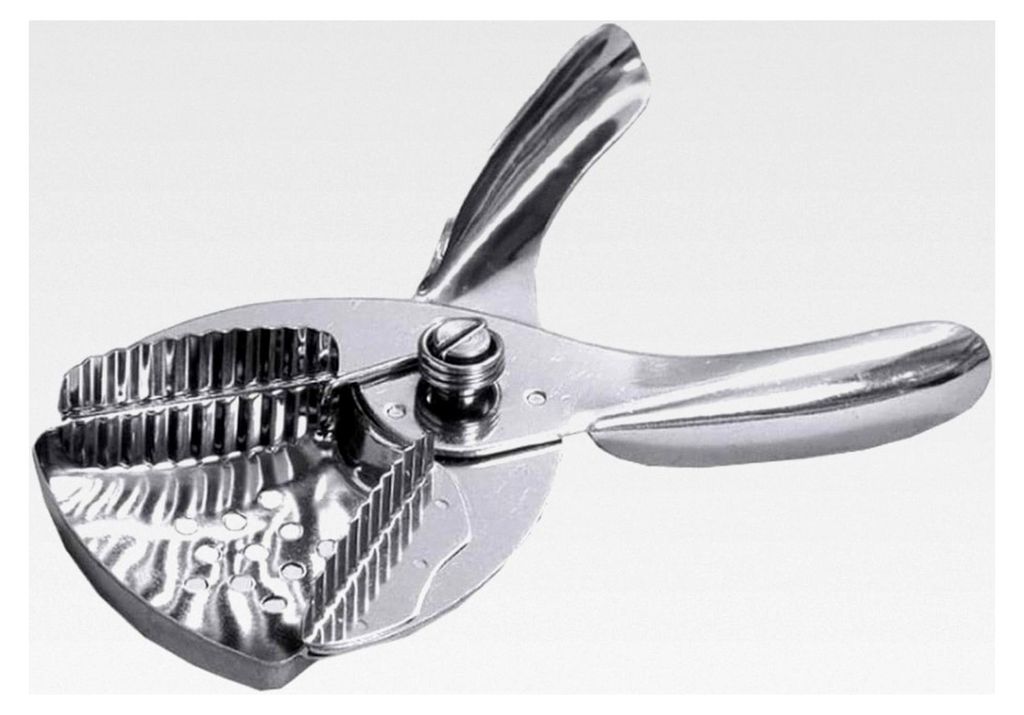 Zitronensegmentpresse aus Edelstahl 17 cm
