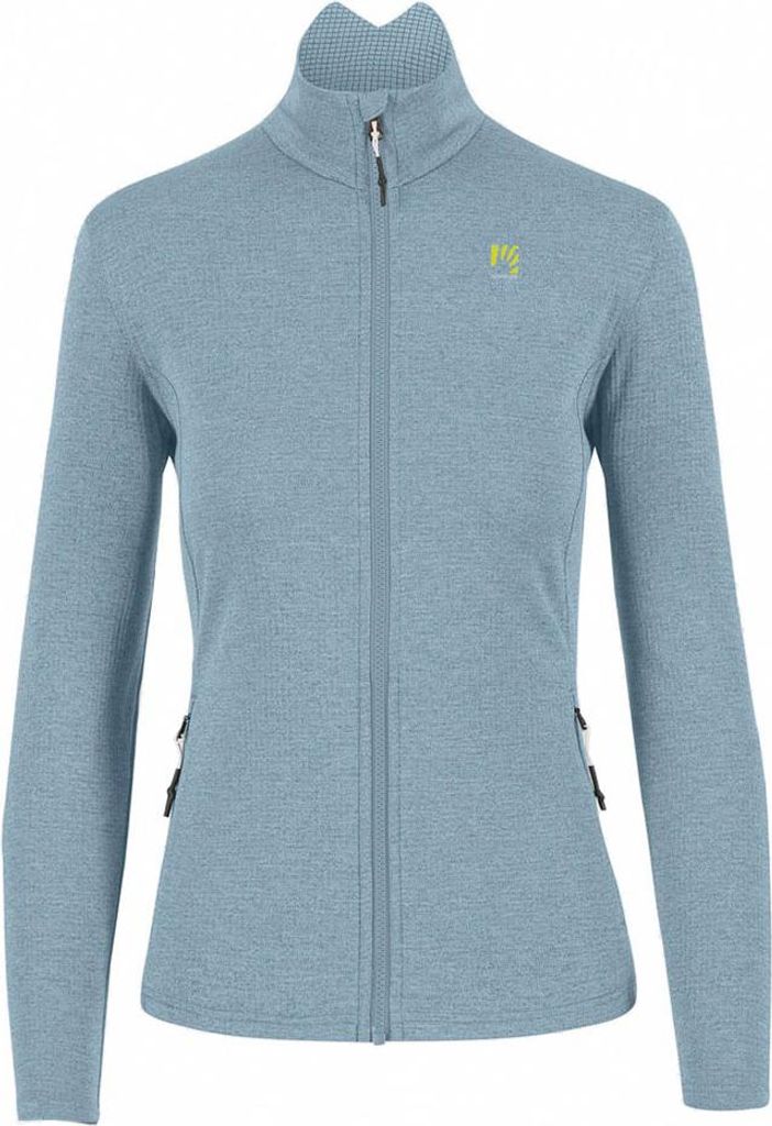 Karpos Pizzocco Fleece Mit Durchgehendem Reißverschluss Blau XS Frau Blau XS