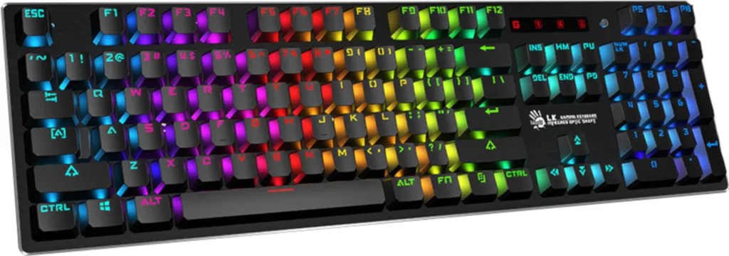 Clavier de Jeu Filaire A4Tech B820R Idéal pour l'E-sport et le Multimédia