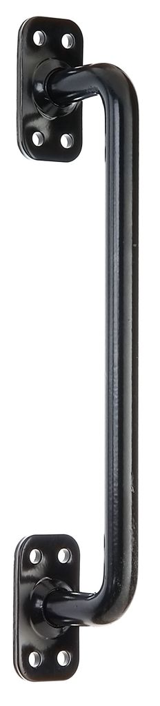 Alberts Torgriff gerade schwarz pulverbeschichtet 275 x 32 mm