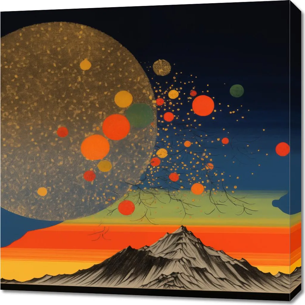 Quadro 70x70 Esposizione al Mondo - Idea Regalo Casa Nuova Tela