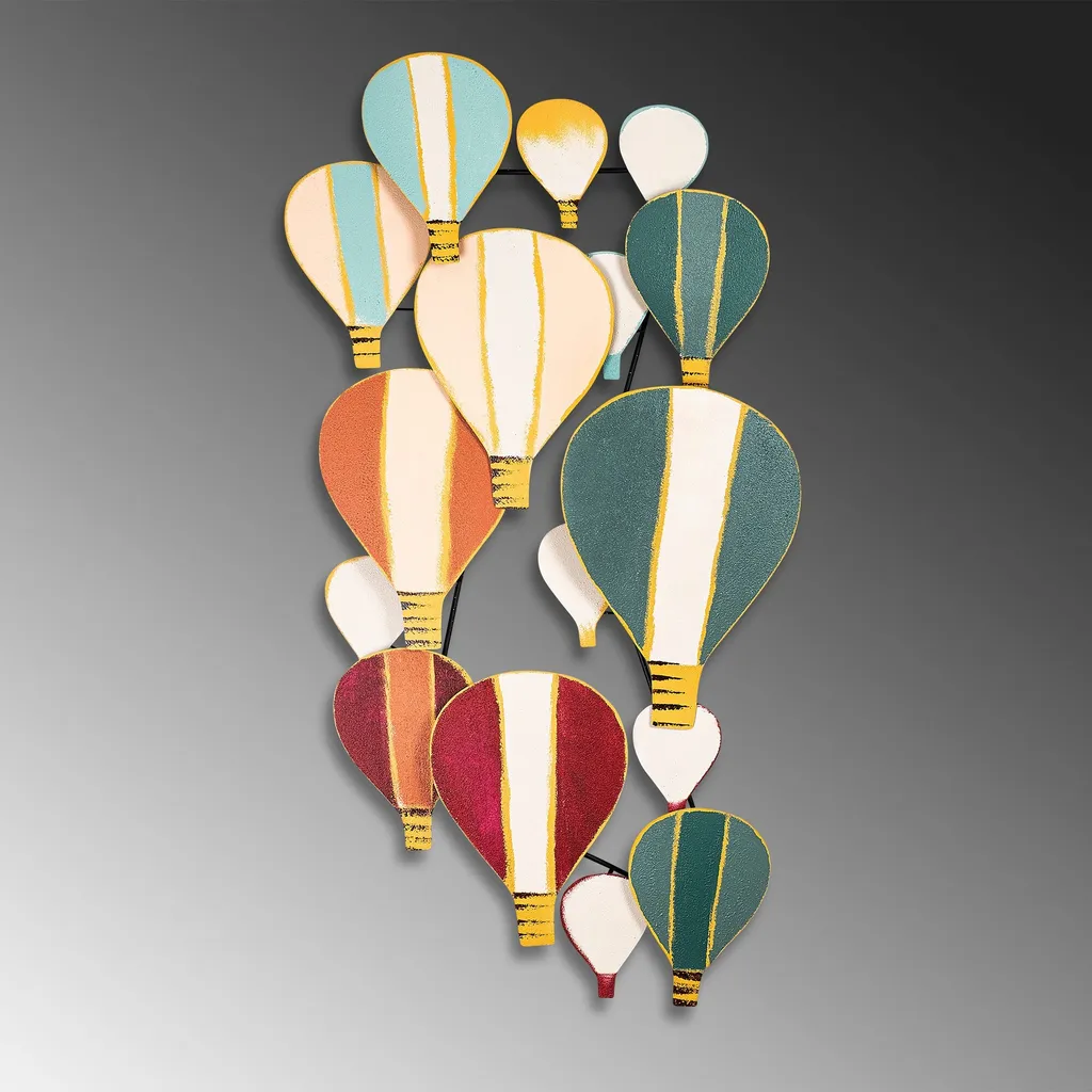 Wallity Kapadokya TNL2245 Decorazione di Lusso in Metallo 105x53cm - 6