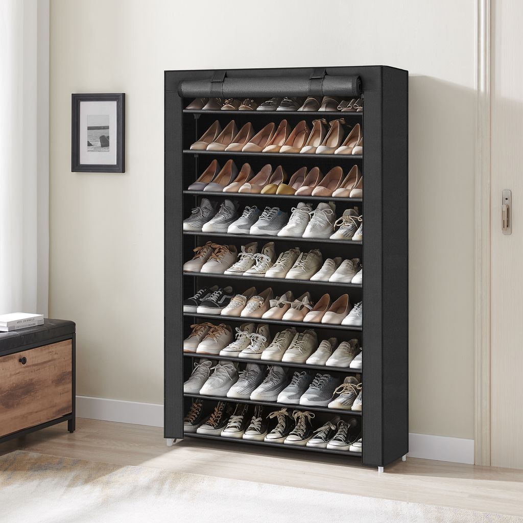 XXL Extra großes Schuhregal mit 10 Ebenen