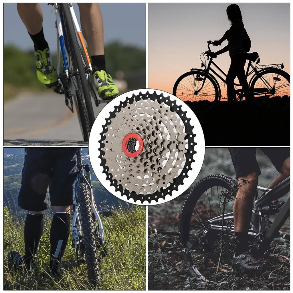 Roue Libre 8 Vitesses pour Vélo - Cassette 42T Compatible VTT et Route