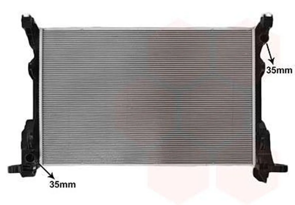 Radiateur moteur alu haute efficacité VAN WEZEL pour Renault Trafic III