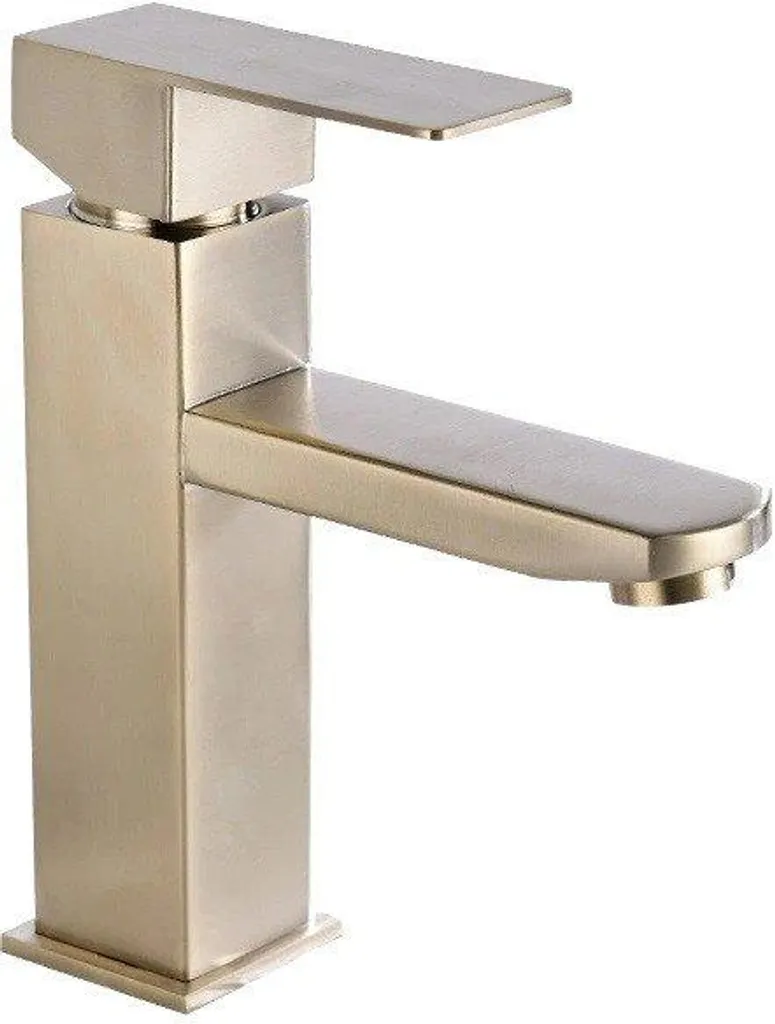 Miscelatore Lavabo Mexen Emma Oro Spazzolato 71900-50 - Stile Moderno
