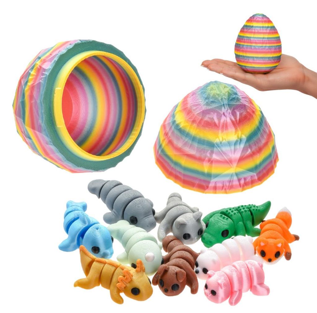Drache im Ei – Baby-Drachen im Schlüpf-Ei, 4er-Set – Produktbild 