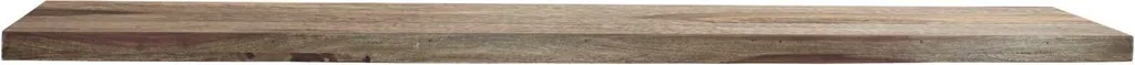 Tablette murale 160cm Palissandre huilé Gris Taupe style naturel #061