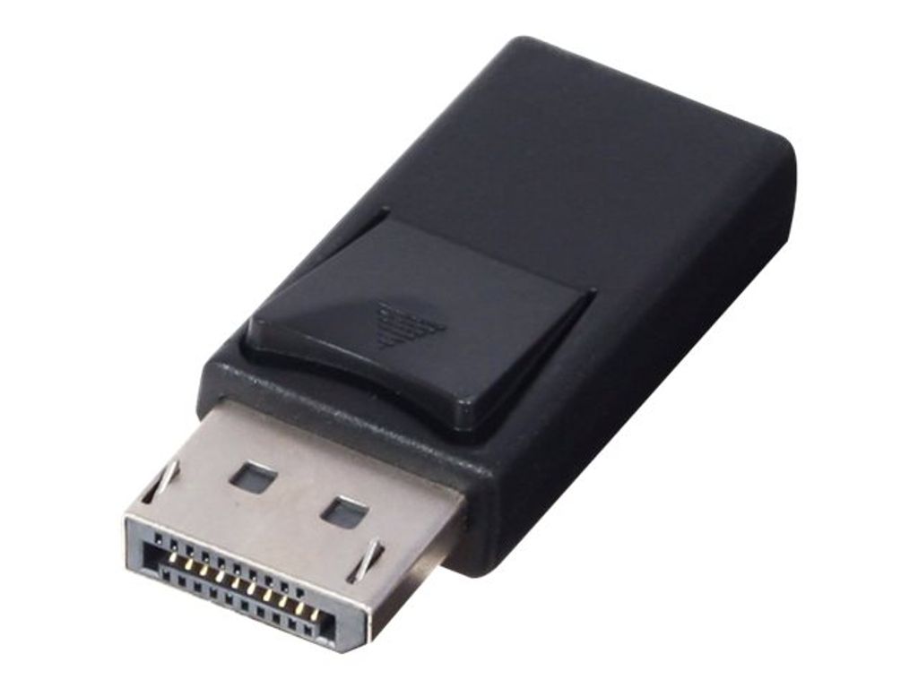Lindy 41089, DisplayPort, Mini DisplayPort, Schwarz