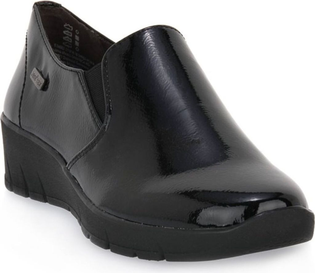 Jana Weite H Damen Slipper in Schwarz, Größe 39