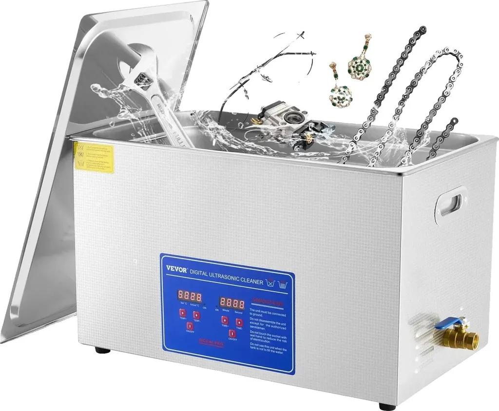 Nettoyeur à ultrasons pour enlever la saleté de vos bijoux ternis