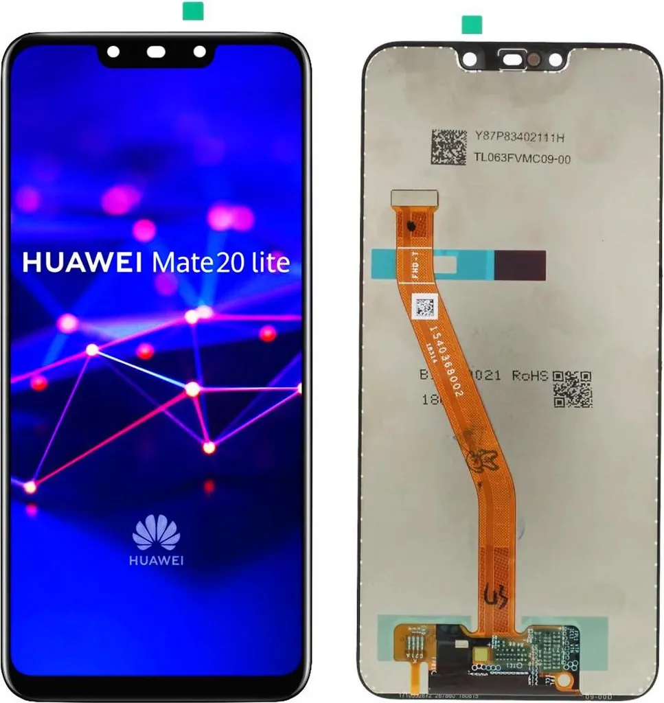 Écran LCD original Huawei Mate 20 Lite SNE-AL00 tactile noir complet