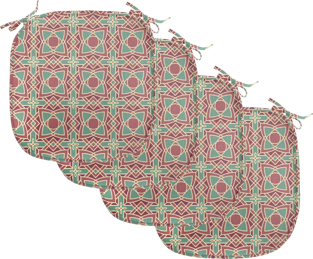 Offerta Set 4 Cuscini Sedie 40x40 Abakuhaus Impermeabili | Sconti - 1