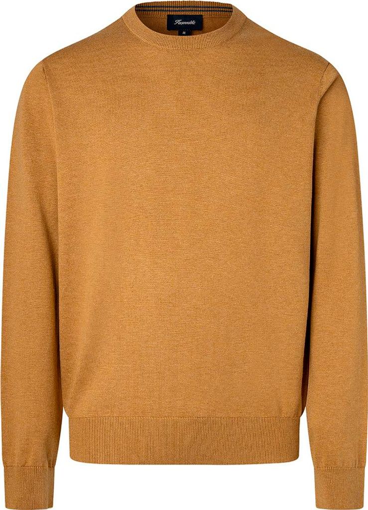 FaÇonnable Cosilk Pullover Braun L Mann Braun L