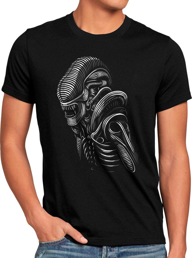 style3 Alien Lines Herren T-Shirt xenomorph prometheus nostromo
