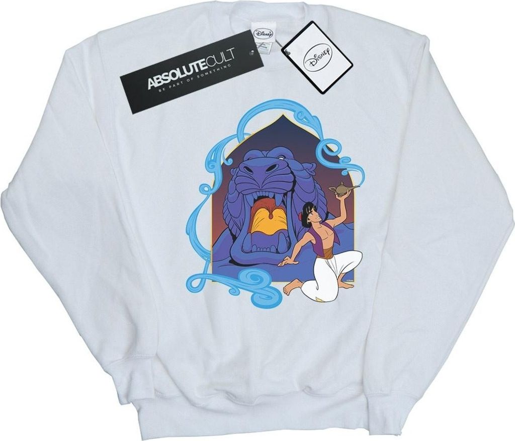 Disney - "Cave Of Wonders" Sweatshirt für Damen BI13028 (XXL) (Weiß)