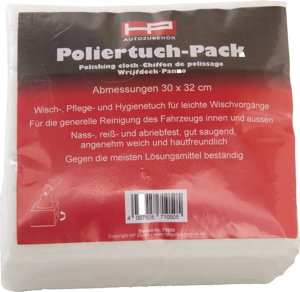 KFZ Poliertuch Spenderpack 50er
