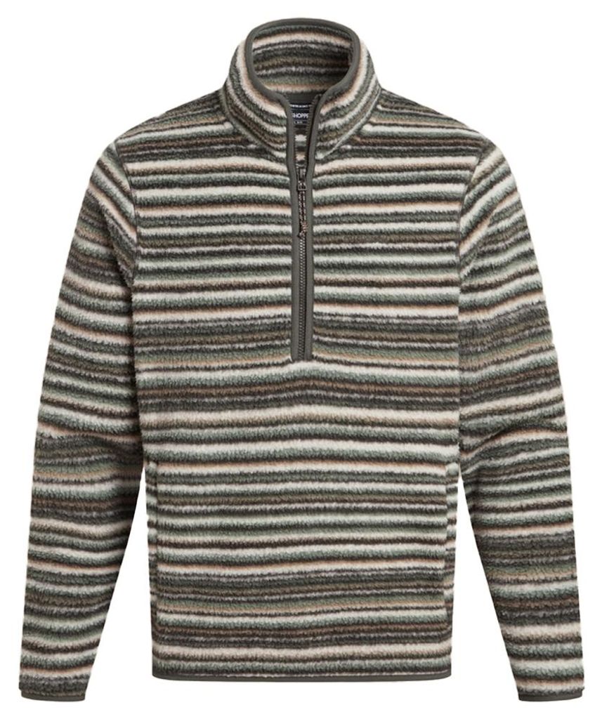 Craghoppers - "Tatton II" Fleece-Oberteil für Herren CG2456 (M) (Waldgrün)