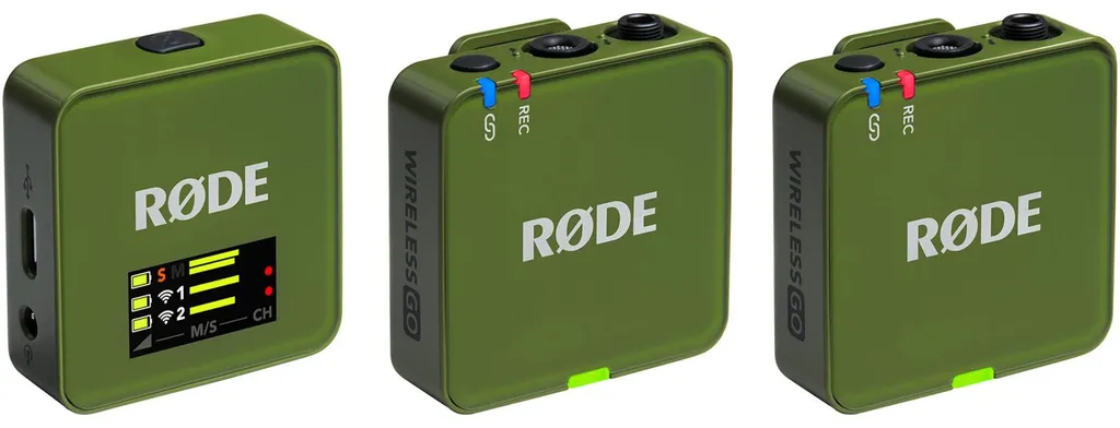 Système Rode Wireless GO Gen 3 Moss Khaki - Micro sans fil compact