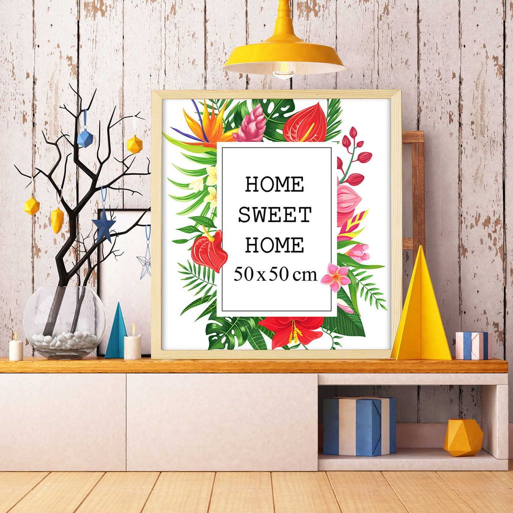 MG Design rám na fotografie 50 x 50 cm - přírodní barva, Obrázek produktu 2