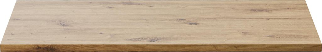Badezimmer-Waschtischplatte Eiche Artisan 100 Cm Mdf Für Waschbeckenunterschränke