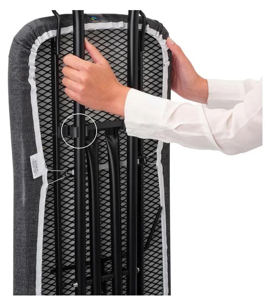Table à repasser ergonomique Brabantia avec repose-fer solide 124cm - 13