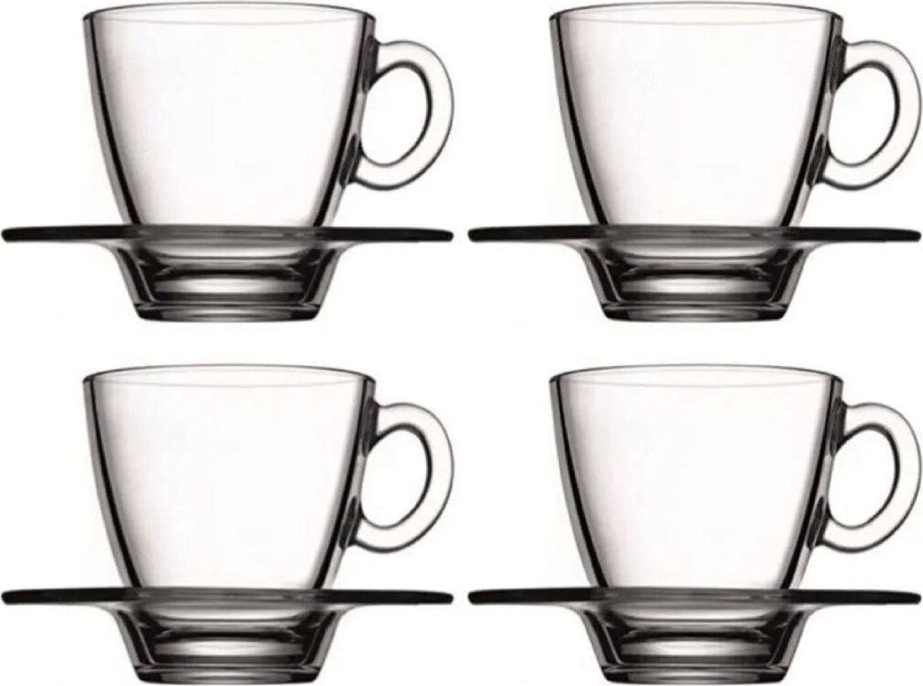 12tlg. Set Espressotassen mit Unterteller Aqua Produktbild 5