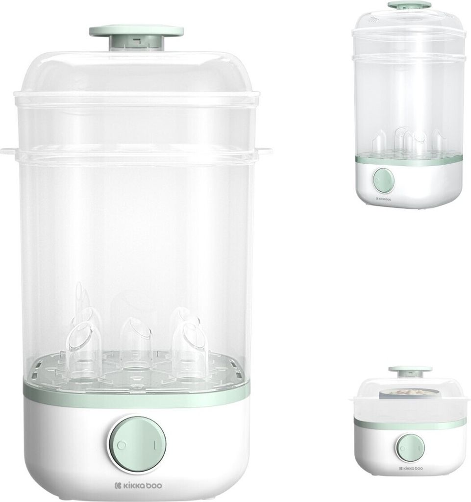 Kikkaboo sterilizátor a napařovač 2 v 1 Clyde pro 4-5 lahví Obrázek produktu 
