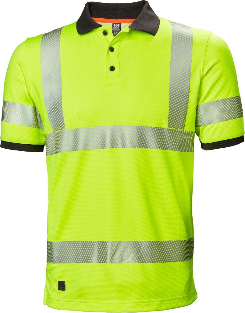 Helly Hansen Hi-Vis Poloshirt HH LIFA ACTIVE HI VIS POLO 75112, Farbe:yellow, Größe:4XL