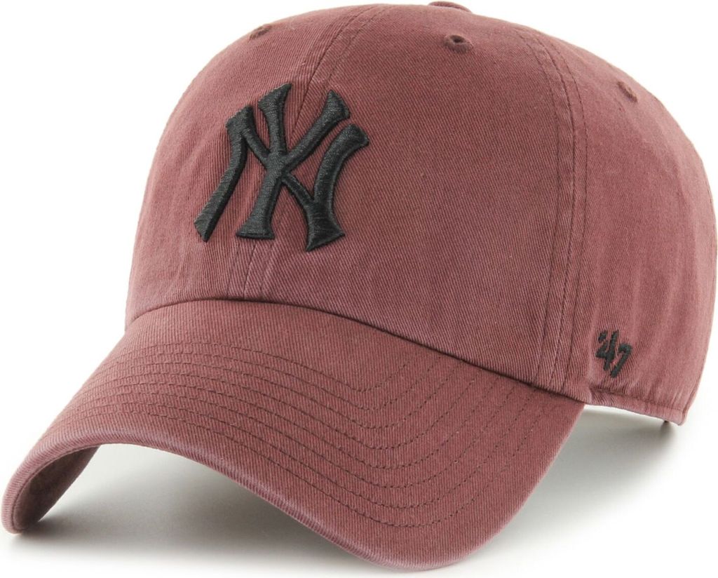 47 Brand Strapback Cap - CLEAN UP New York Yankees cacao