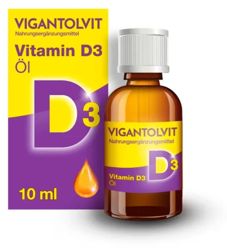 Vigantolvit 500 I.E./tropfen D3 öl 10 ml