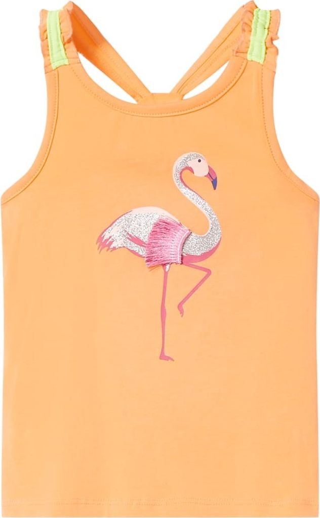 HOMMIE Möbel Kinder-Tanktop Hellorange 116 Design 2024