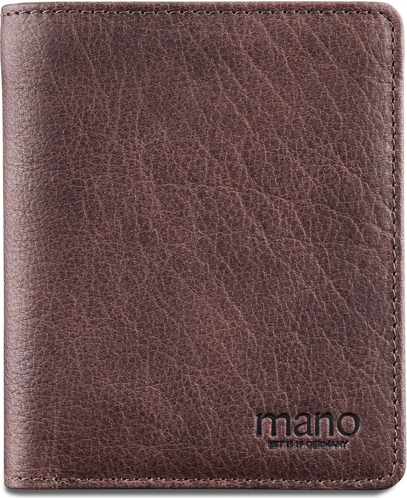 Regalo Perfetto: Portafoglio Uomo mano Don Pietro in Pelle Dark Brown
