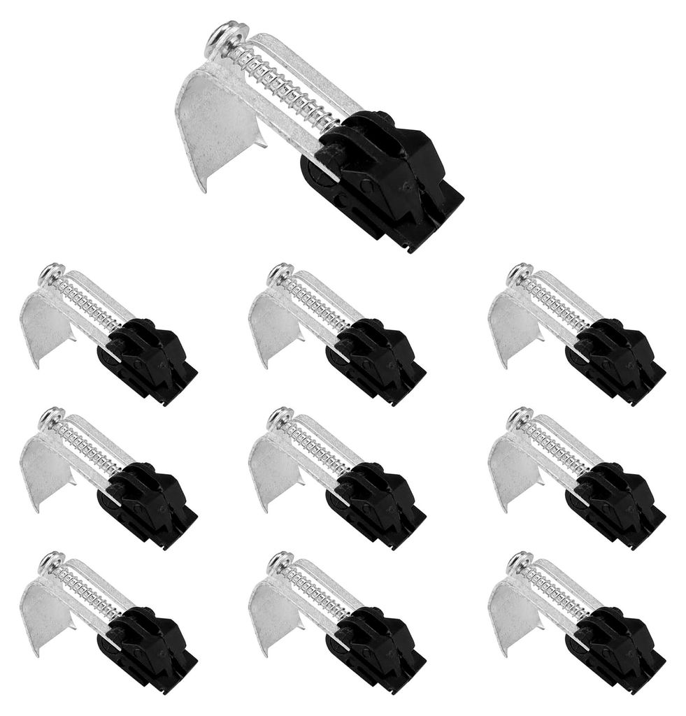 Unterbau Spülbecken Clips 10 Stück, Befestigungsklammern, Verstellbarer Winkel, Robust und Langlebig, Geeignet für Waschküchen, Küchenspülen,...