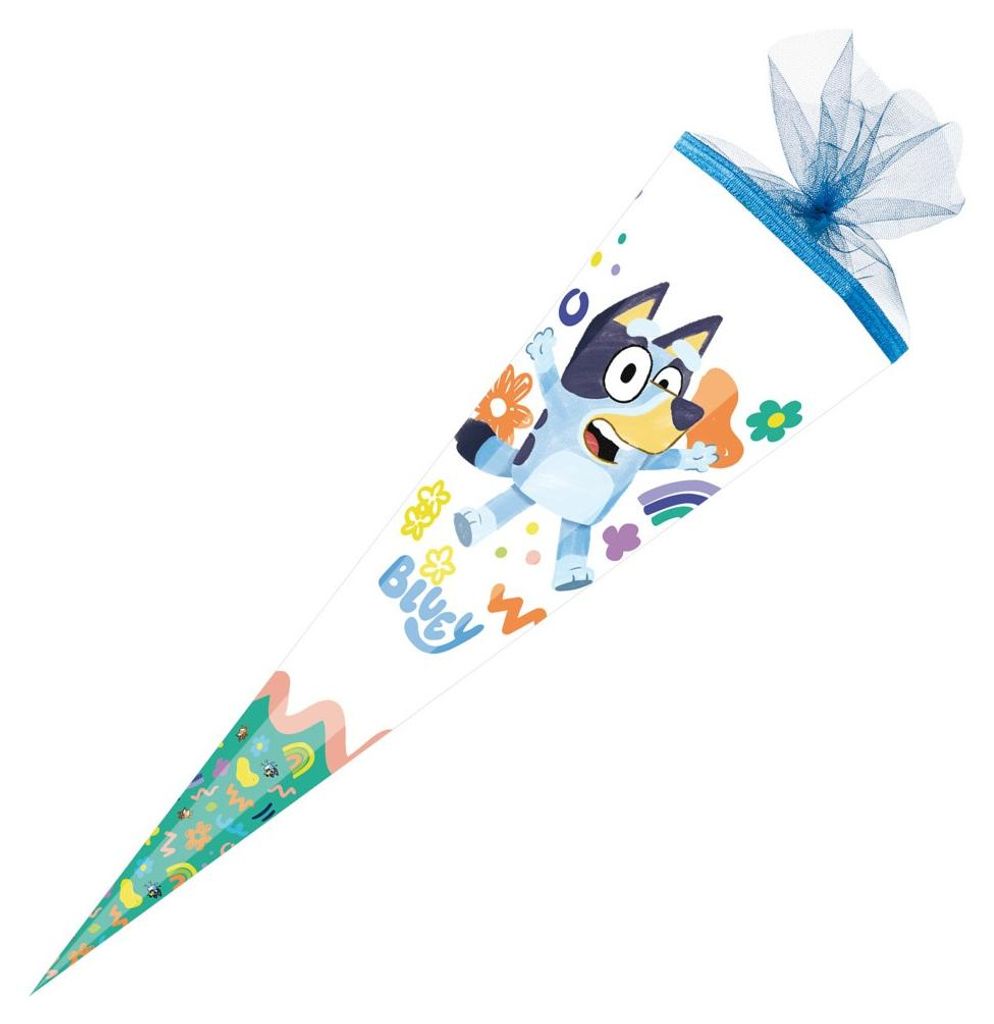 Nestler Schultüte Bluey Bluey 85cm mit Tüllverschluss Produktbild 