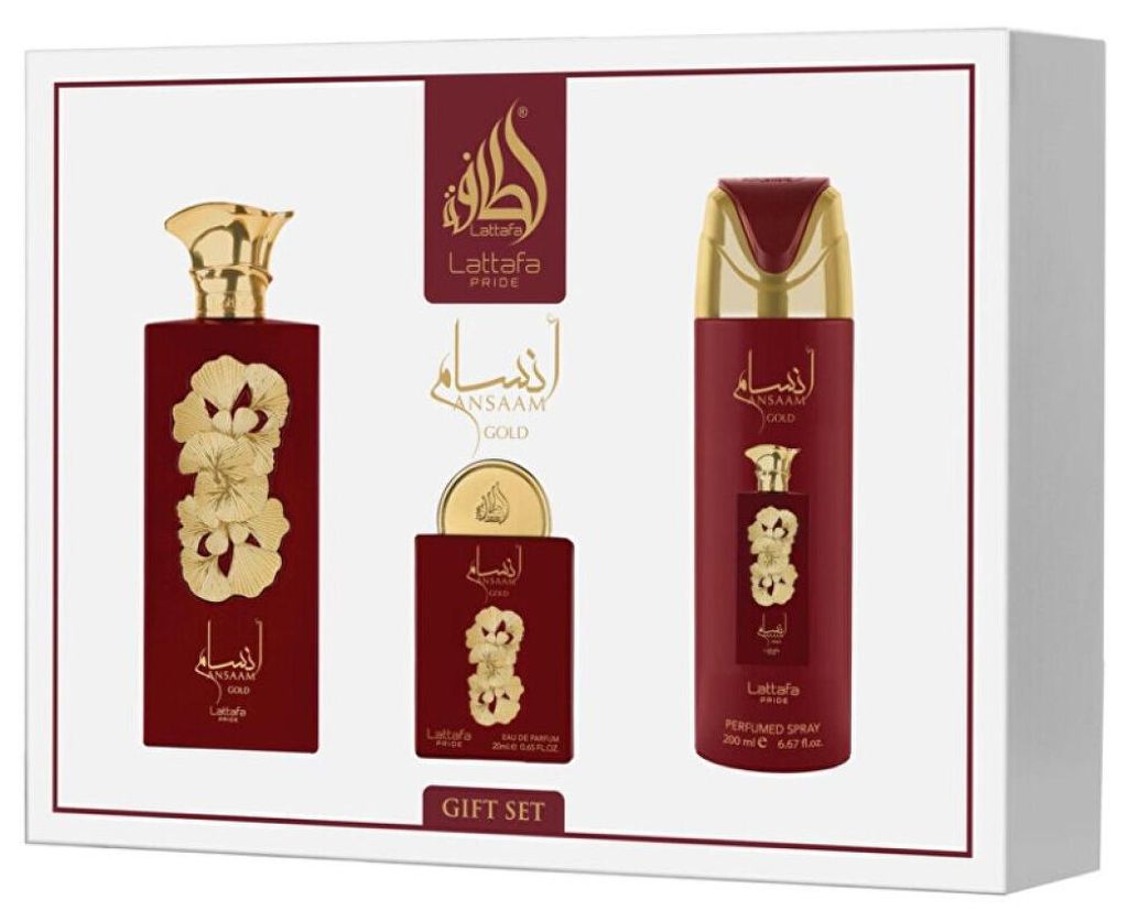 Lattafa Pride/Giftset Ansaam Gold Eau de Parfum 100 ml + Produktbild 