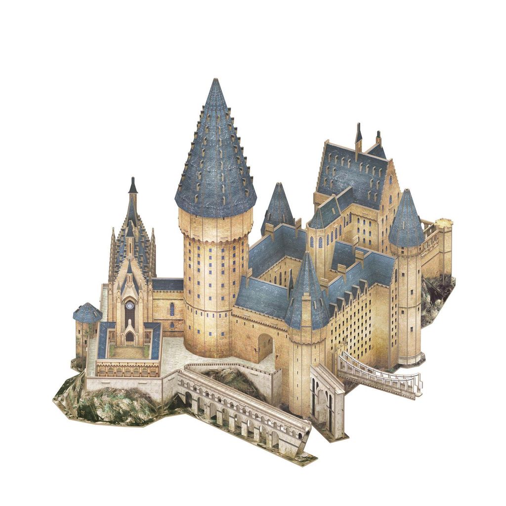 Harry Potter 3D Hogwarts Castle Great Hall Wrebbit Jigsaw Puzzle Model Kit 