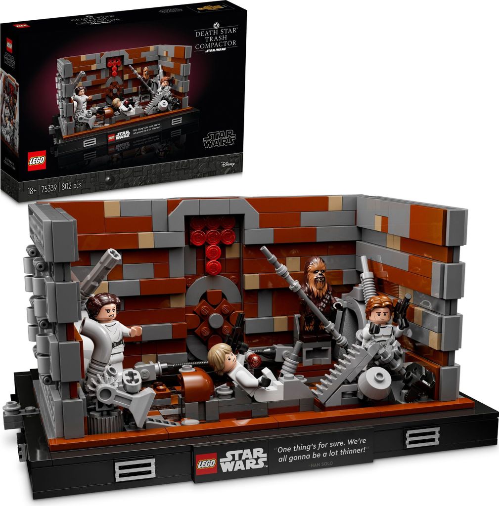 Lego 75339 Star Wars Hviezda smrti - kompaktor na odpadky - Obrázok produktu 