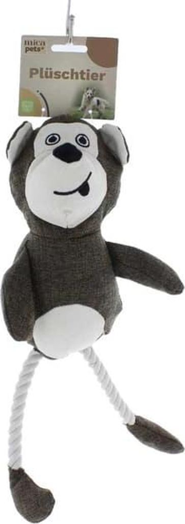 Hundespielzeug - Plüschtier Affe - ca. 36,5 x 23 cm