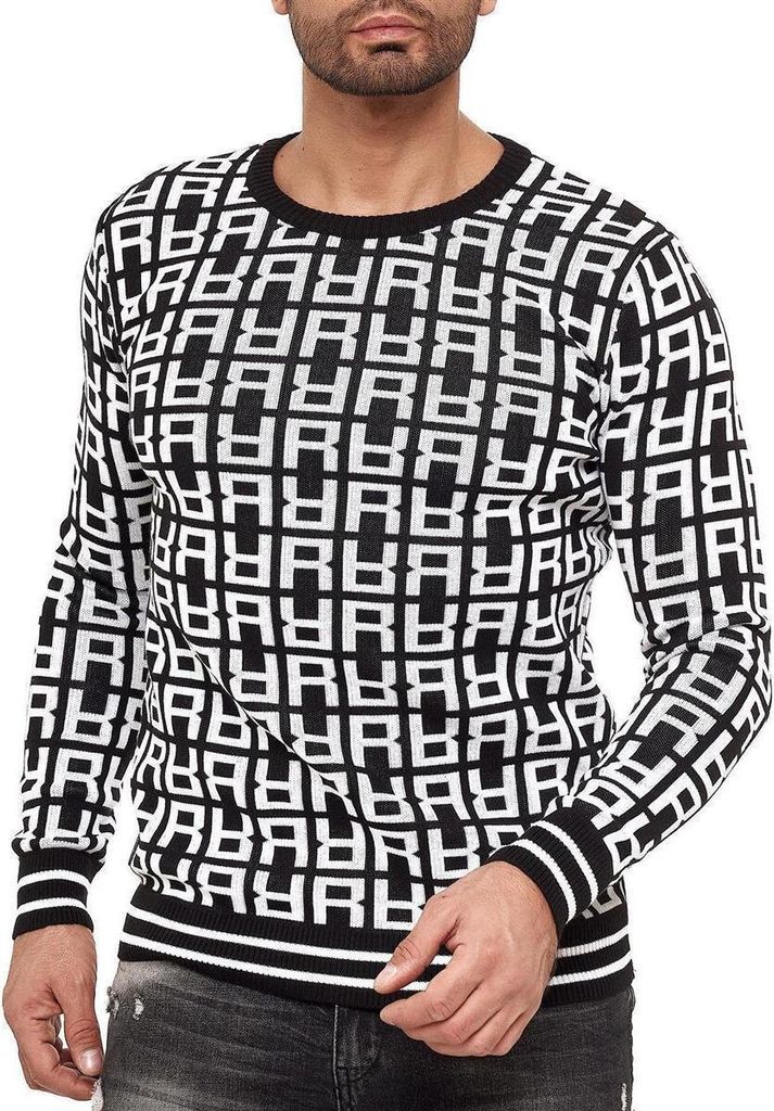 Red Bridge Herren Strickpullover Pullover Allover R
