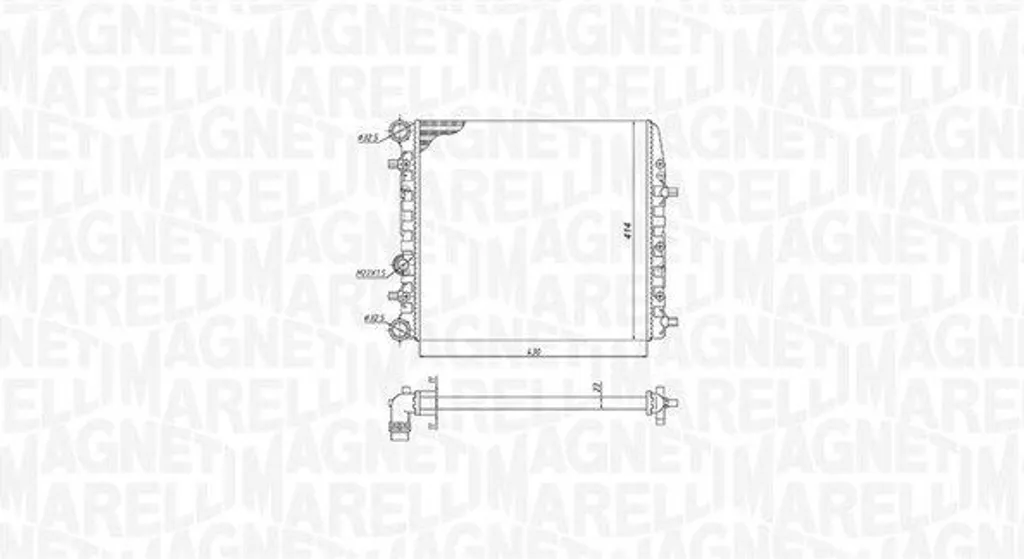 Stop fuite et surchauffe : Radiateur moteur VW Polo (9N, 6R) et Fox