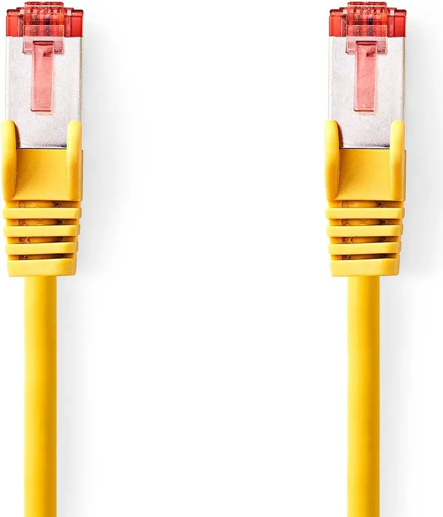 Cavo LAN CAT6 S/FTP 2m Giallo LSZH | Il Miglior Amico del Tuo Router