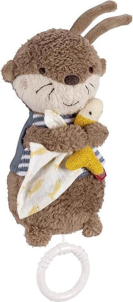 Mini-Spieluhr Otter – Aufzieh-Spieluhr mit sanfter Melodie Produktbild 