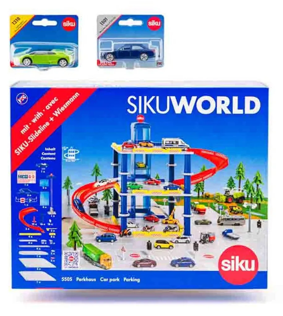 Agrandissez votre ville SIKU World avec ce garage double fonctionnel