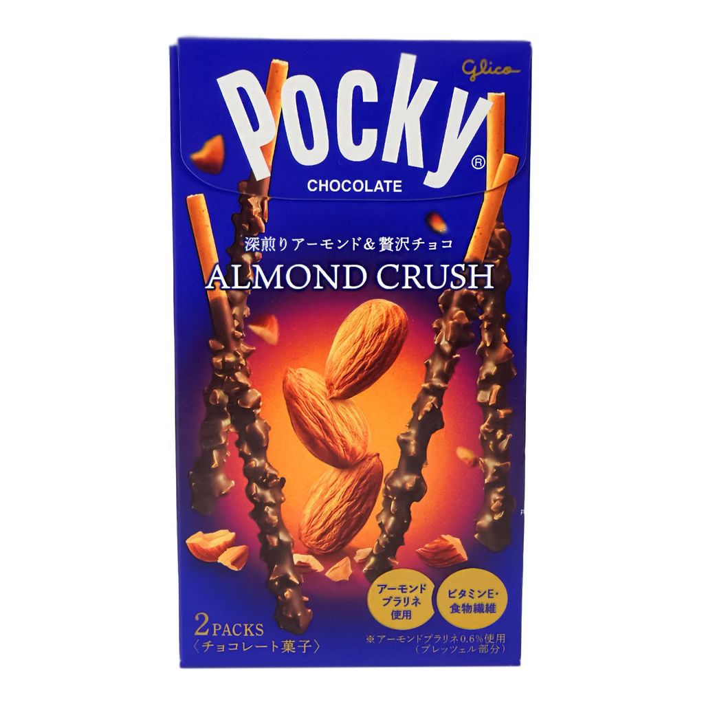 Glico Pocky Schokolade mit Mandeln 46,2g Produktbild 