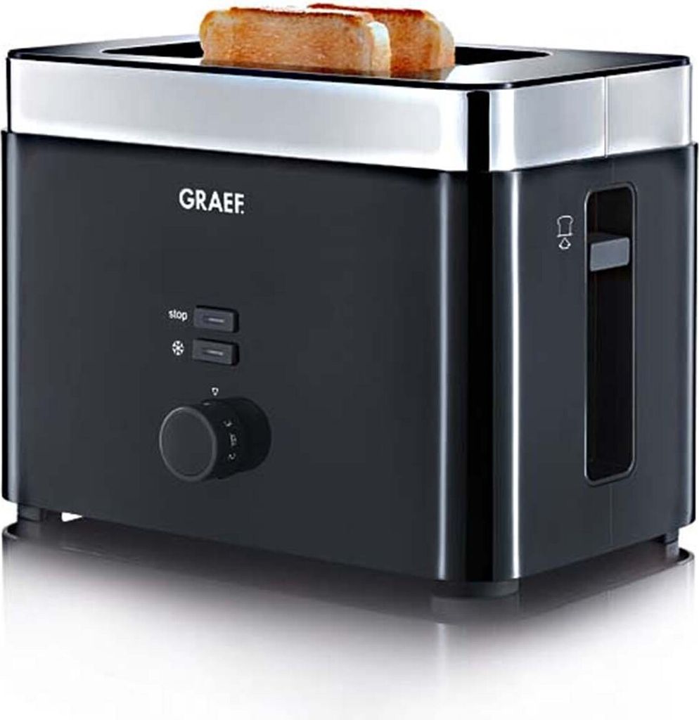 GRAEF Toaster TO62 1000 W schwarz Produktbild