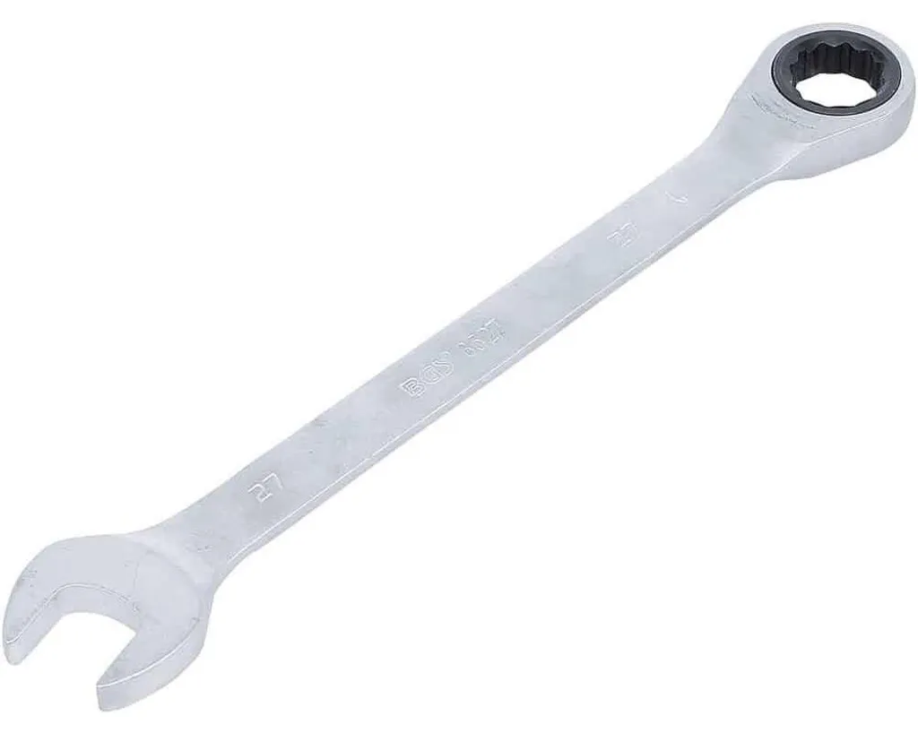 Clé Mixte à Cliquet 27 mm pour Maintenance Mécanique et Travaux Pro