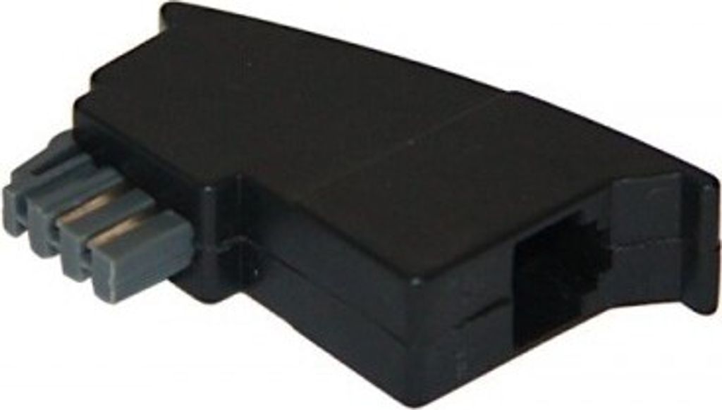 Goobay 50308, TAE-N, RJ-11/RJ-14, Schwarz Produktbild 