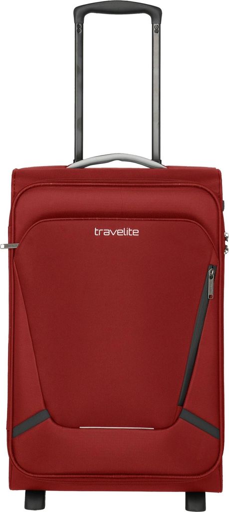 travelite Trolley Jetpack Slim 2 Cabin Red rot 55cm Produktbild 